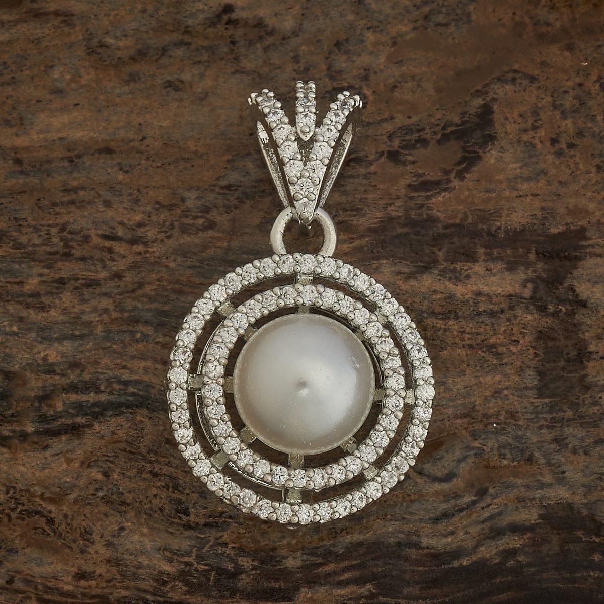 Zircon Pendant Set Zircon Pendant Earring 182486