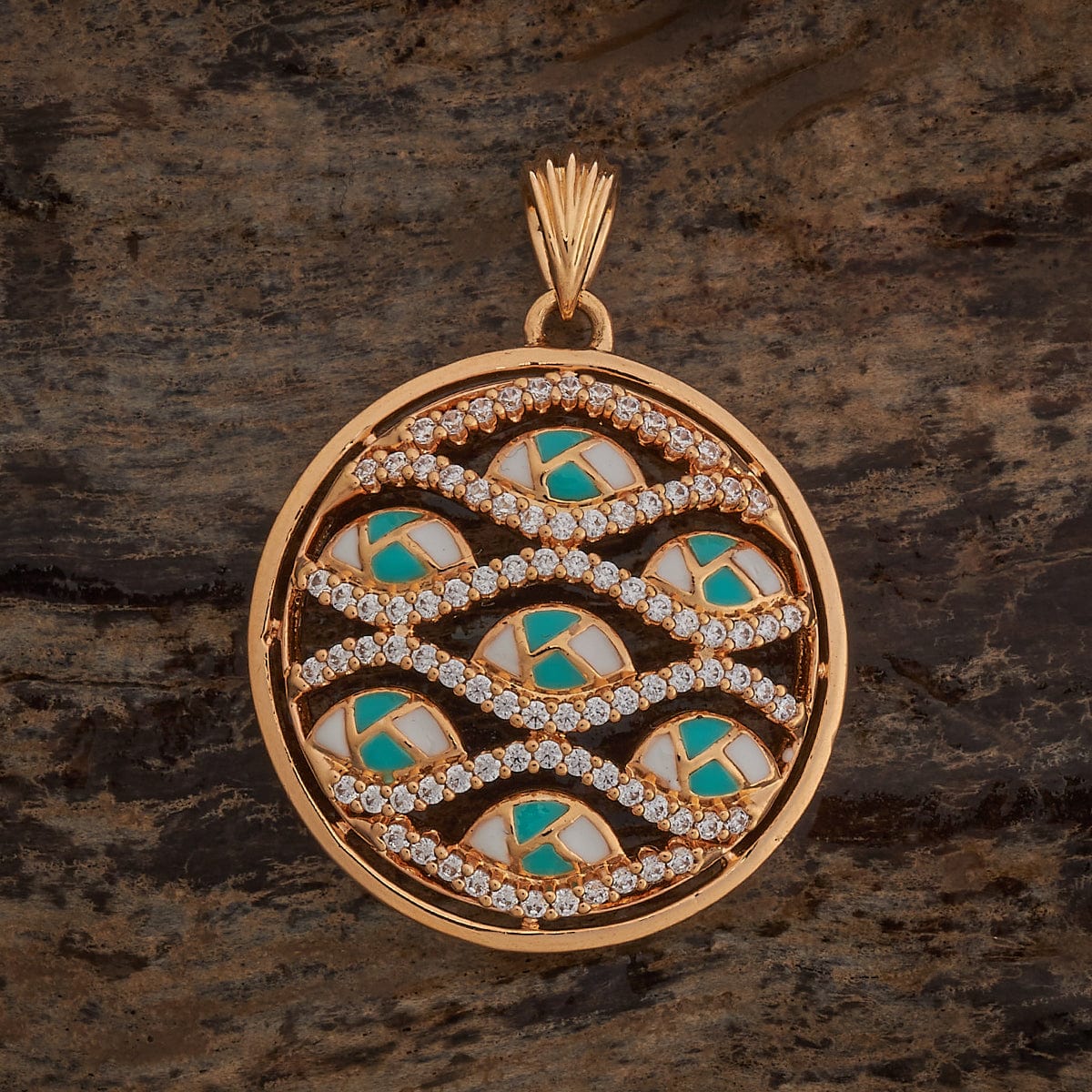 Zircon Pendant Set Zircon Pendant Earring 182628