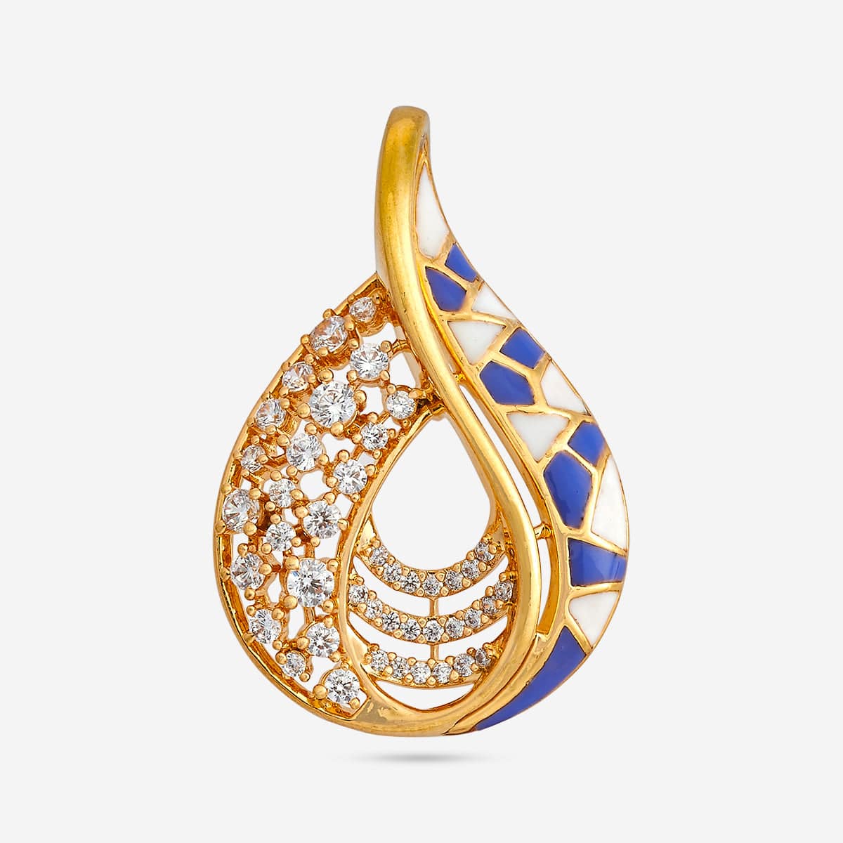 Zircon Pendant Set Zircon Pendant Earring 182633