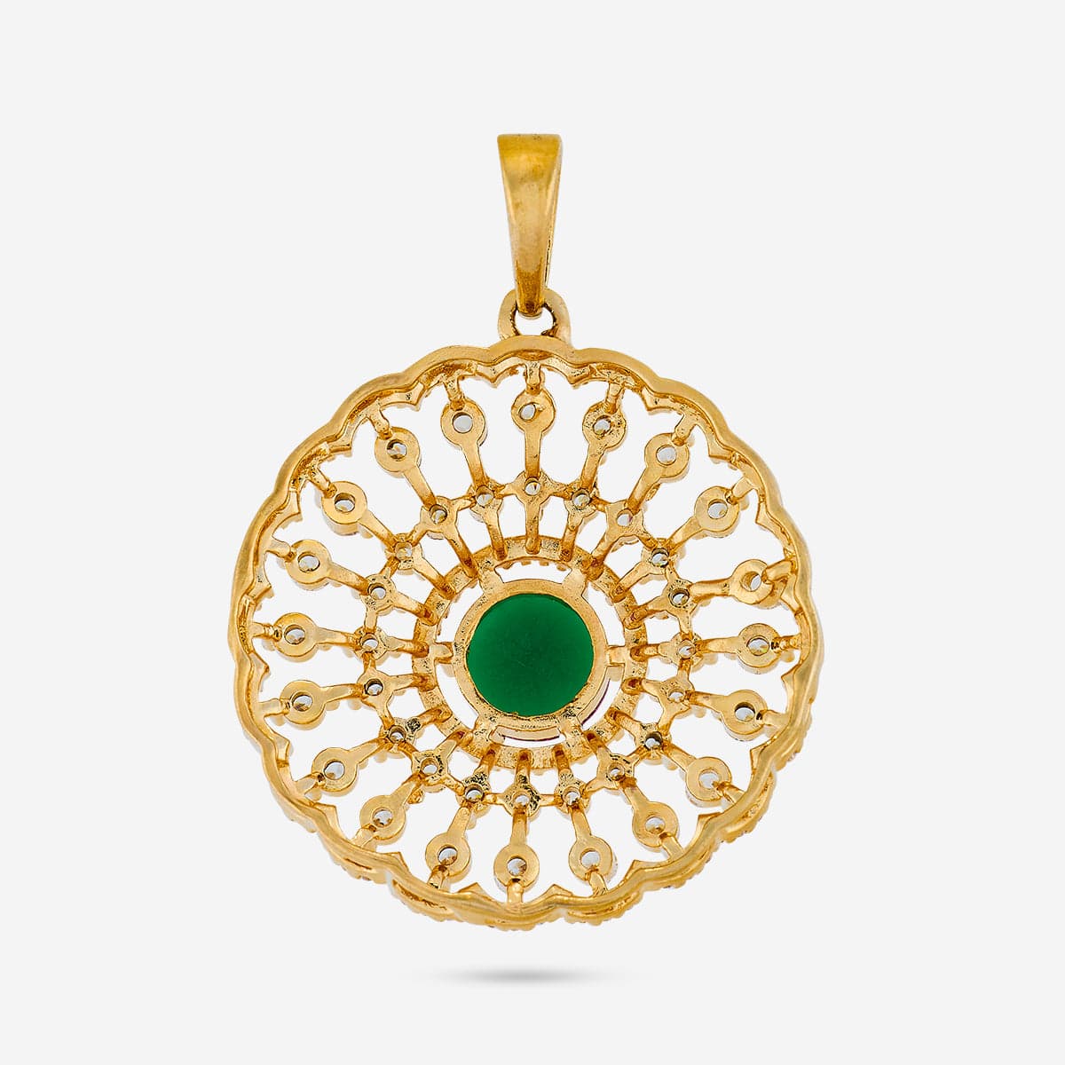 Zircon Pendant Set Zircon Pendant Earring 182860