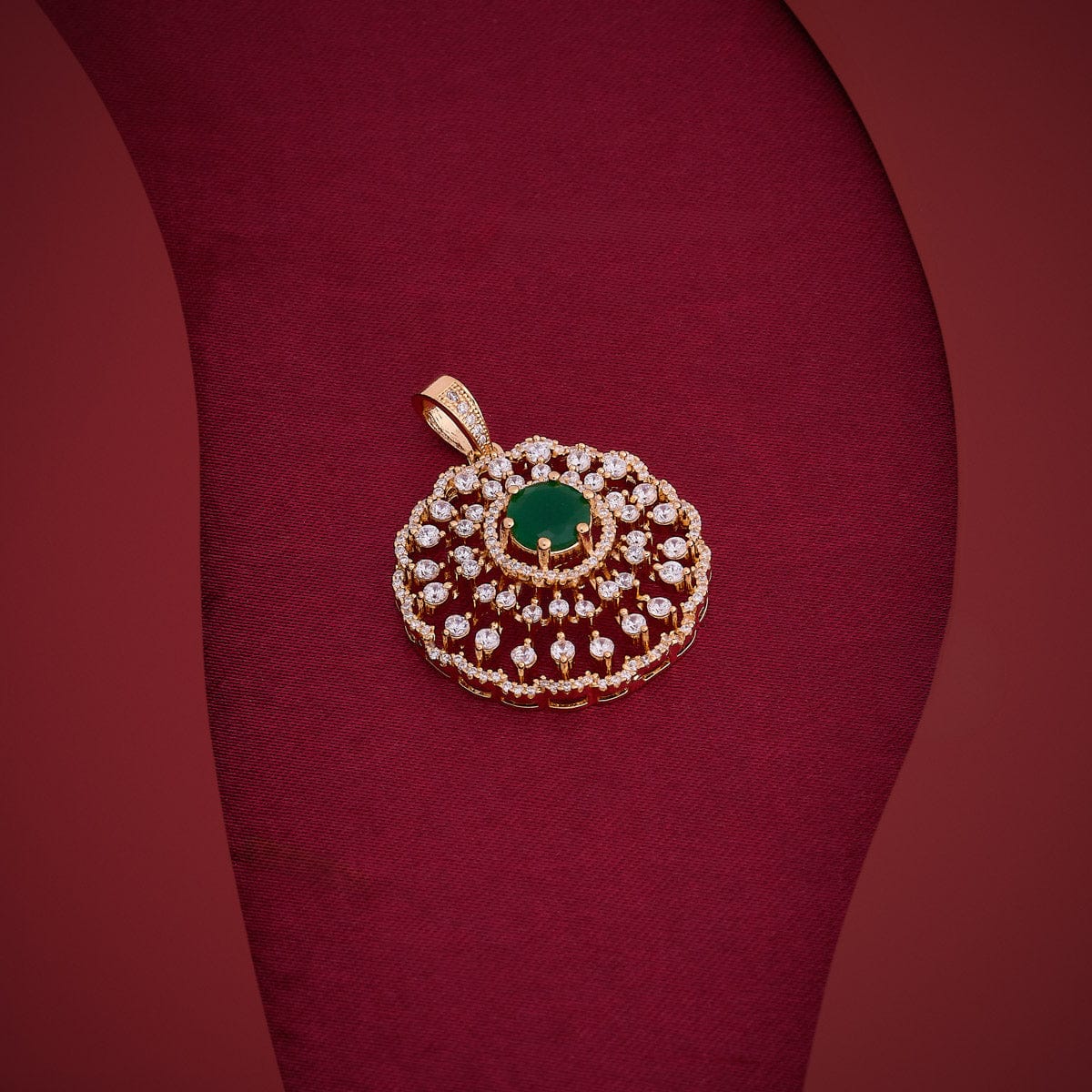 Zircon Pendant Set Zircon Pendant Earring 182860