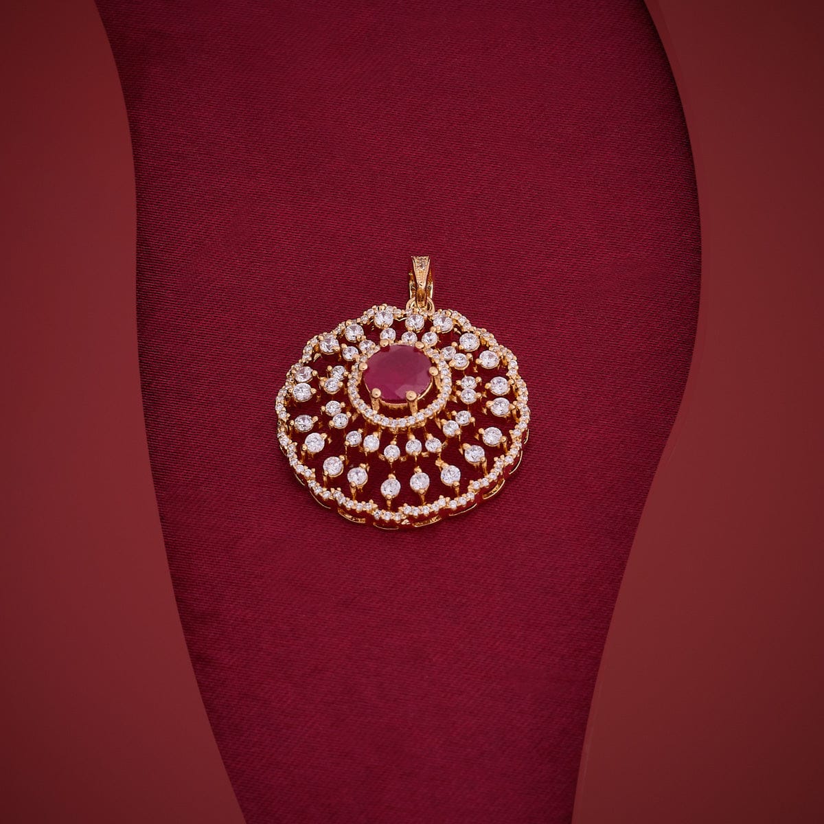 Zircon Pendant Set Zircon Pendant Earring 182860