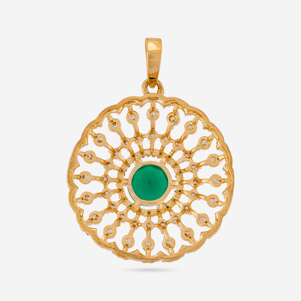 Zircon Pendant Set Zircon Pendant Earring 182860