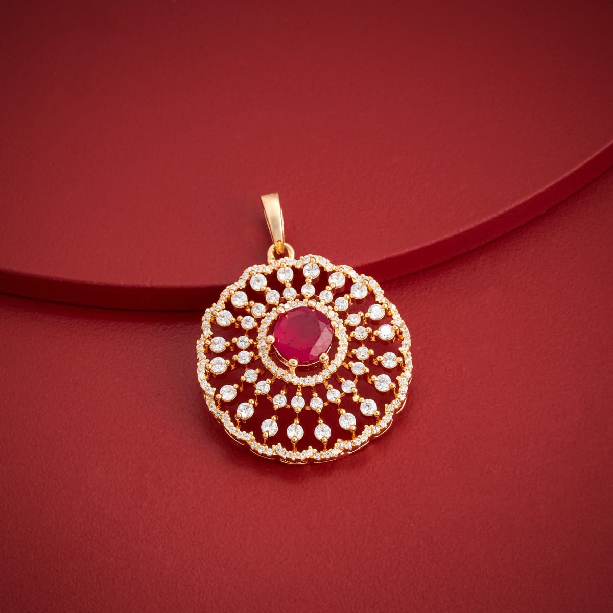 Zircon Pendant Set Zircon Pendant Earring 182860