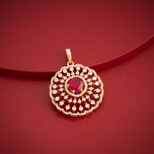 Zircon Pendant Set Zircon Pendant Earring 182860