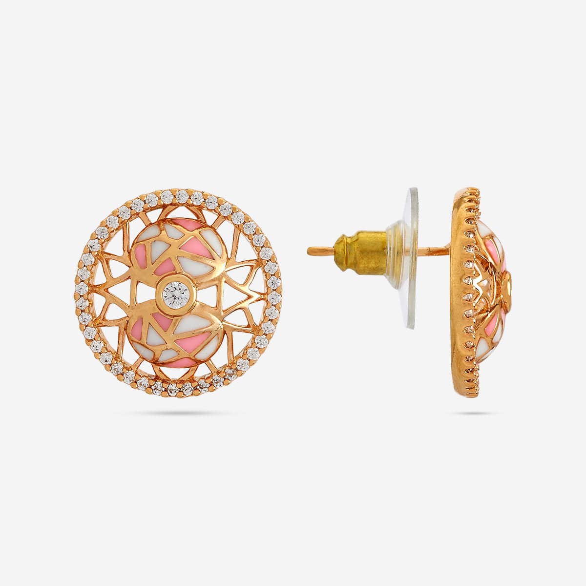 Zircon Pendant Set Zircon Pendant Earring 184730