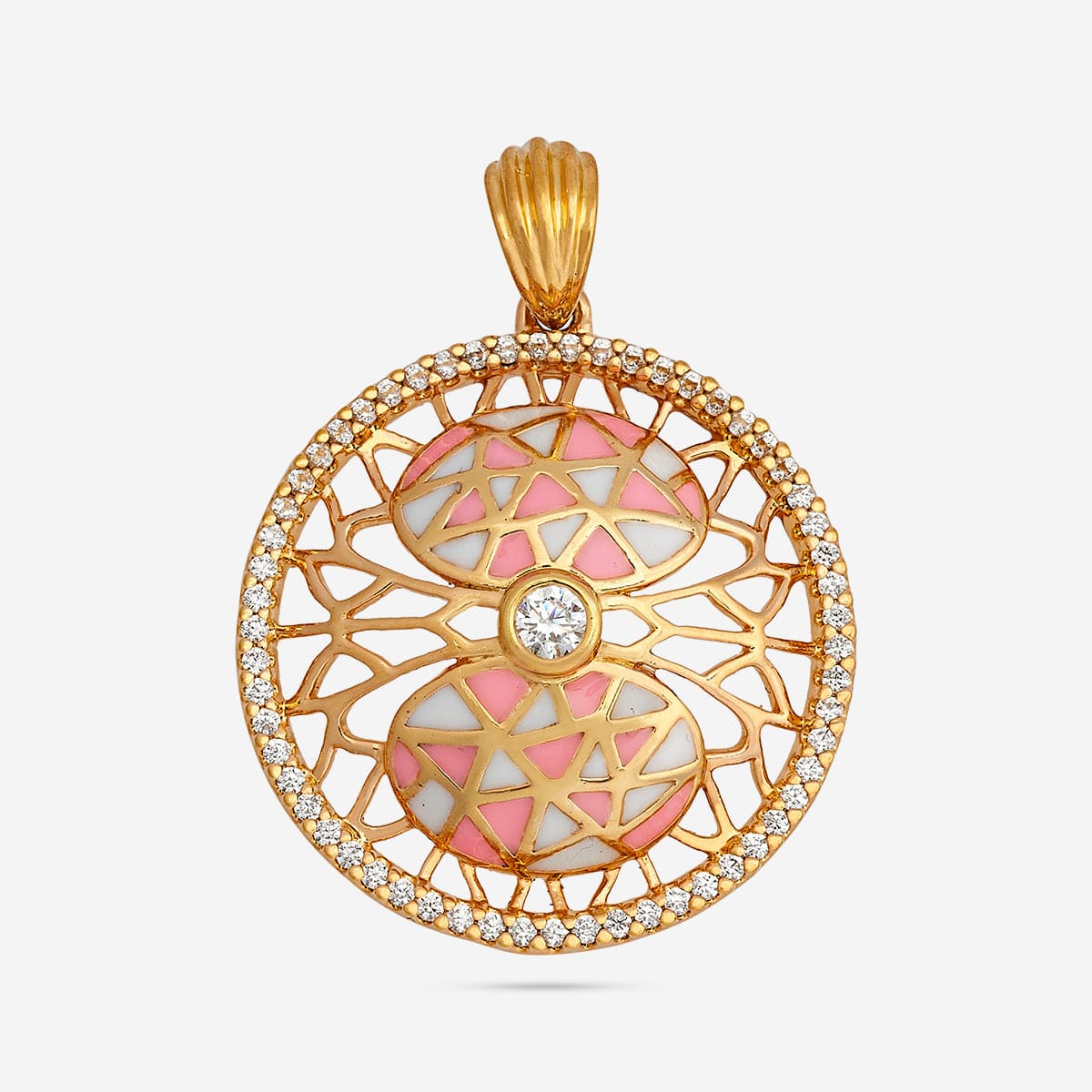 Zircon Pendant Set Zircon Pendant Earring 184730