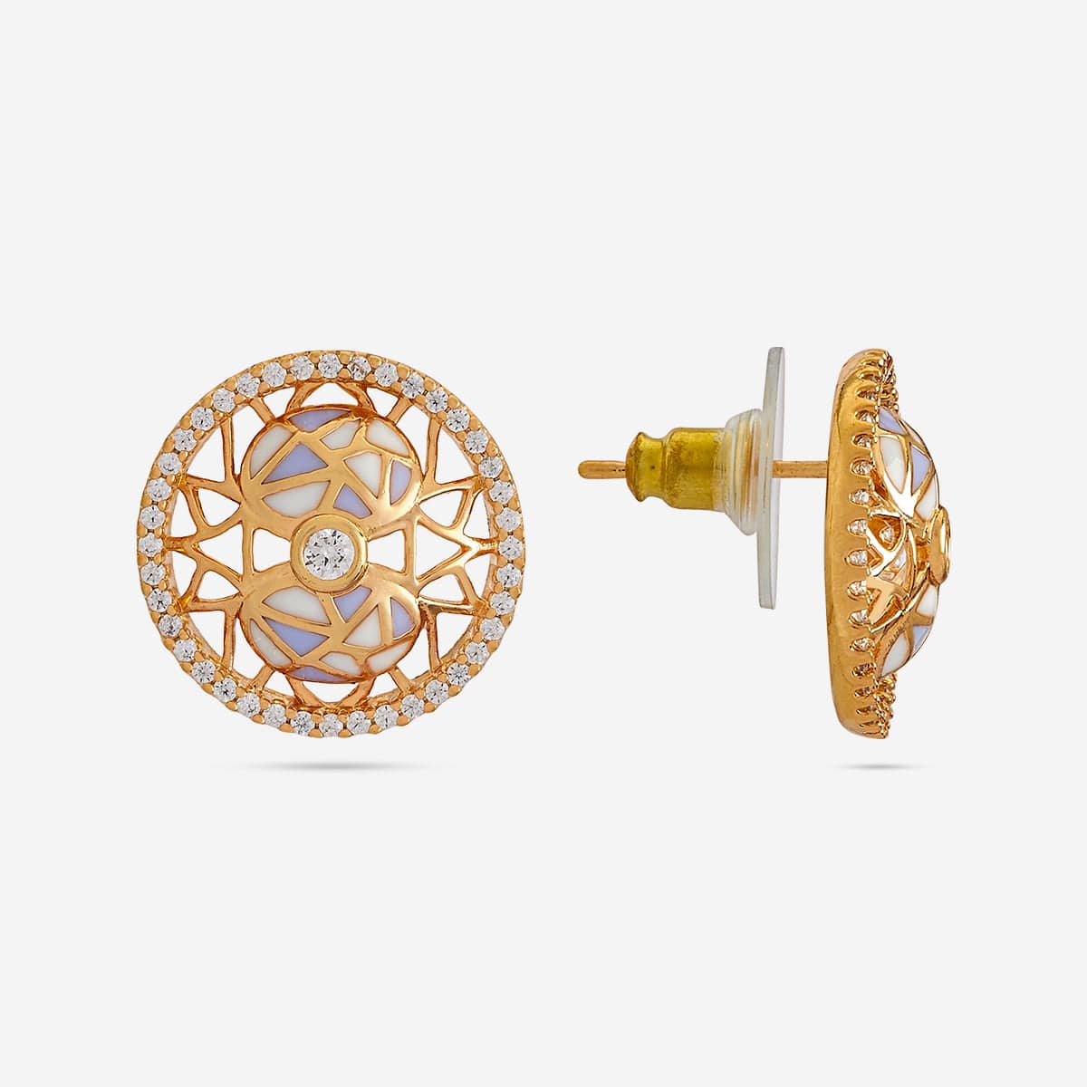 Zircon Pendant Set Zircon Pendant Earring 184730