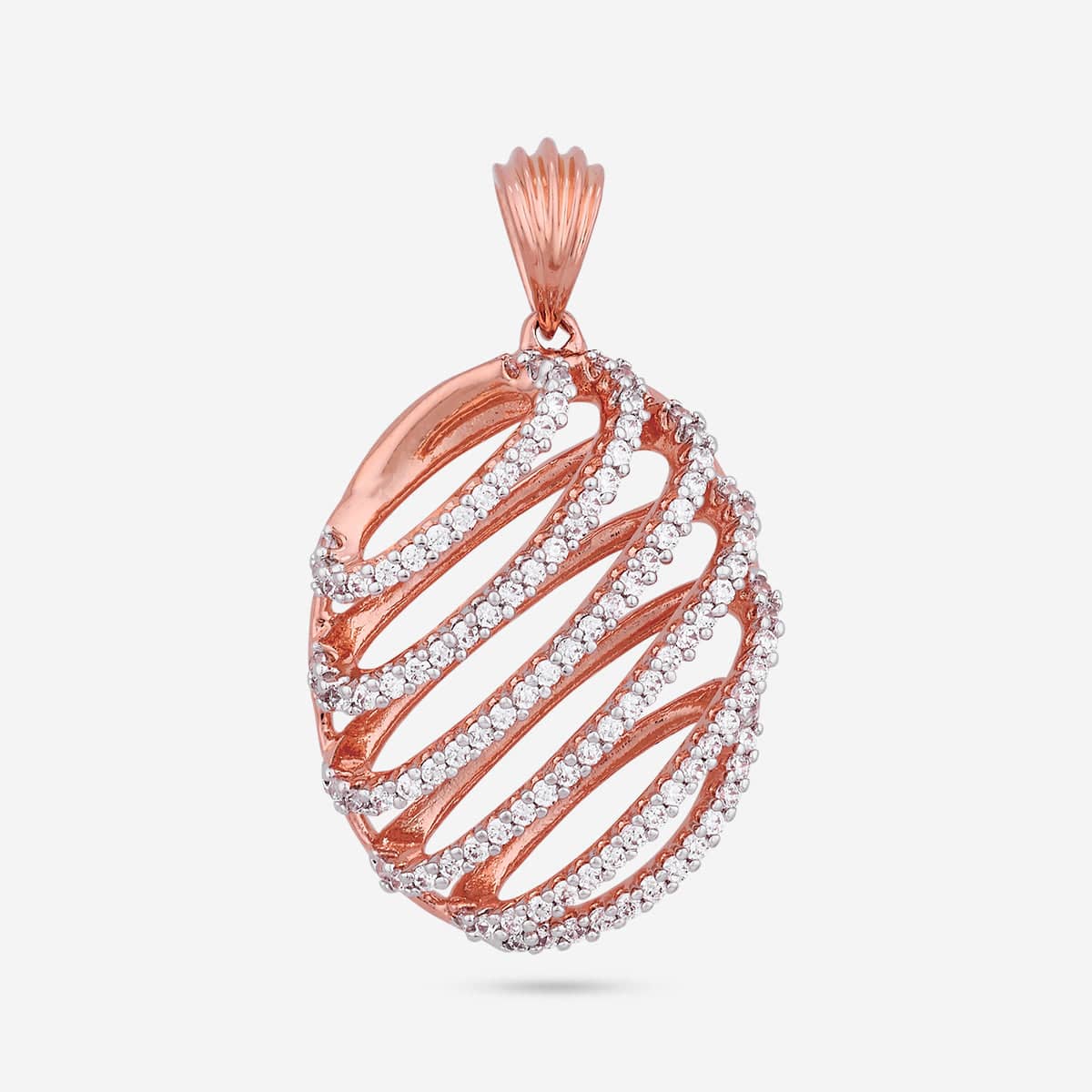 Zircon Pendant Set Zircon Pendant Earring 187700