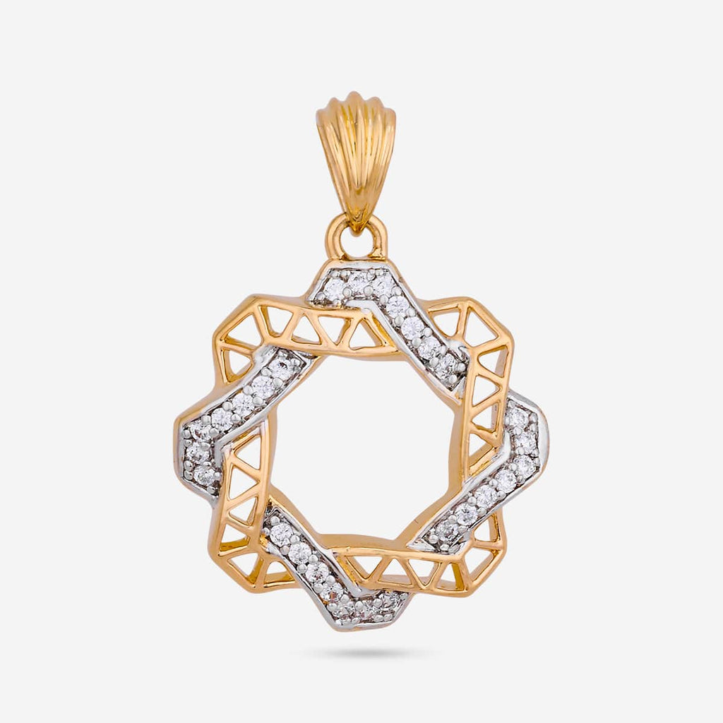 Zircon Pendant Set Zircon Pendant Earring 187701