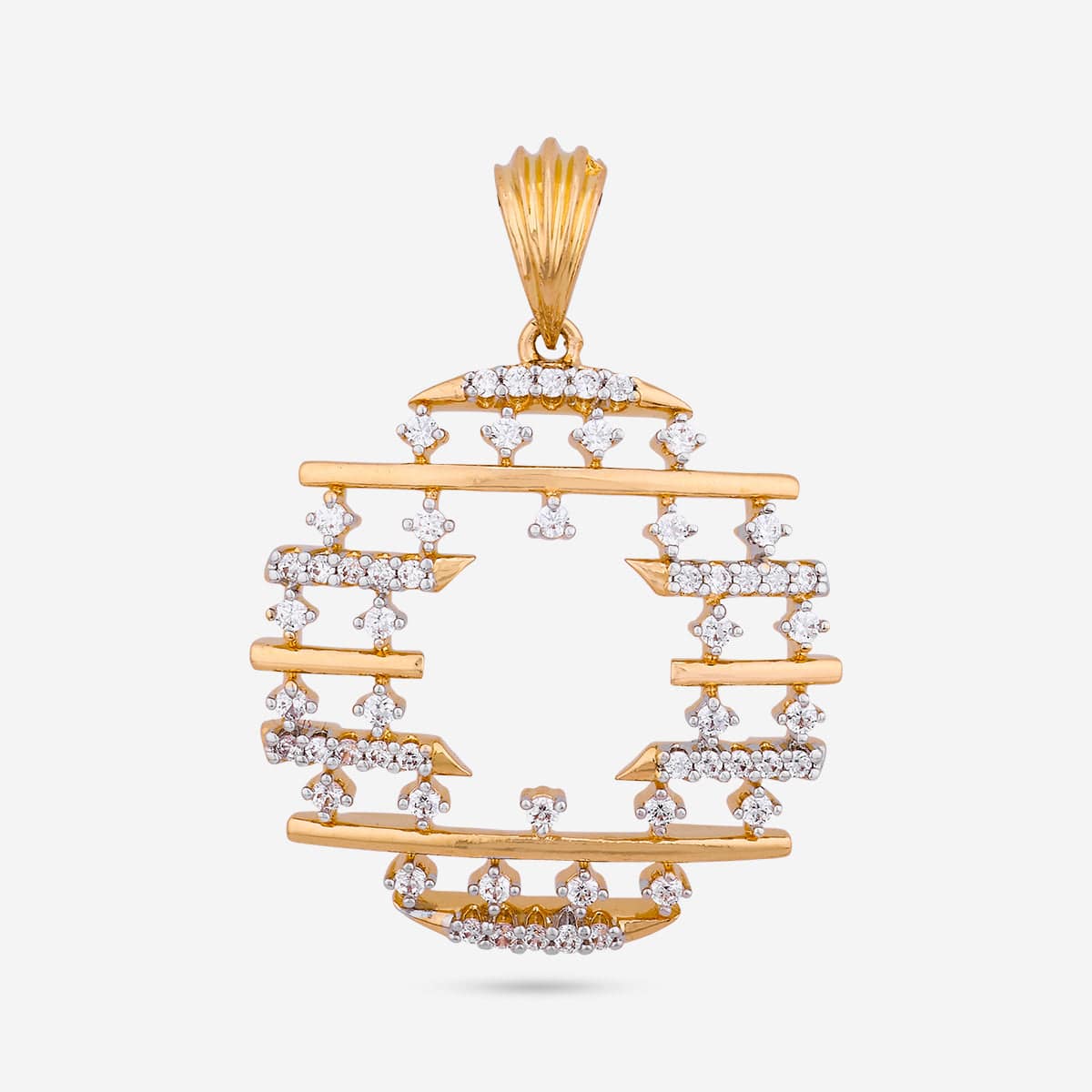 Zircon Pendant Set Zircon Pendant Earring 187702