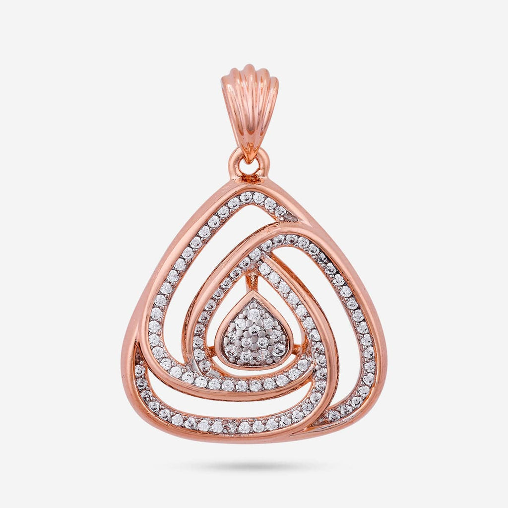 Zircon Pendant Set Zircon Pendant Earring 187703