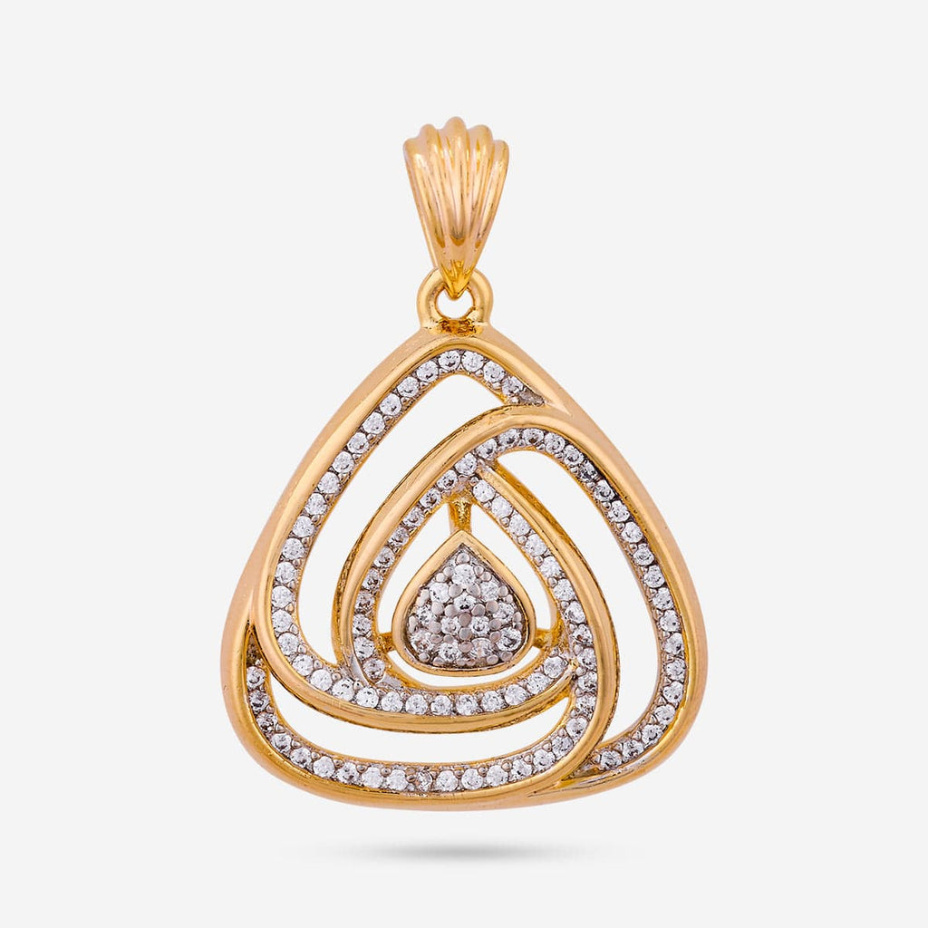 Zircon Pendant Set Zircon Pendant Earring 187703