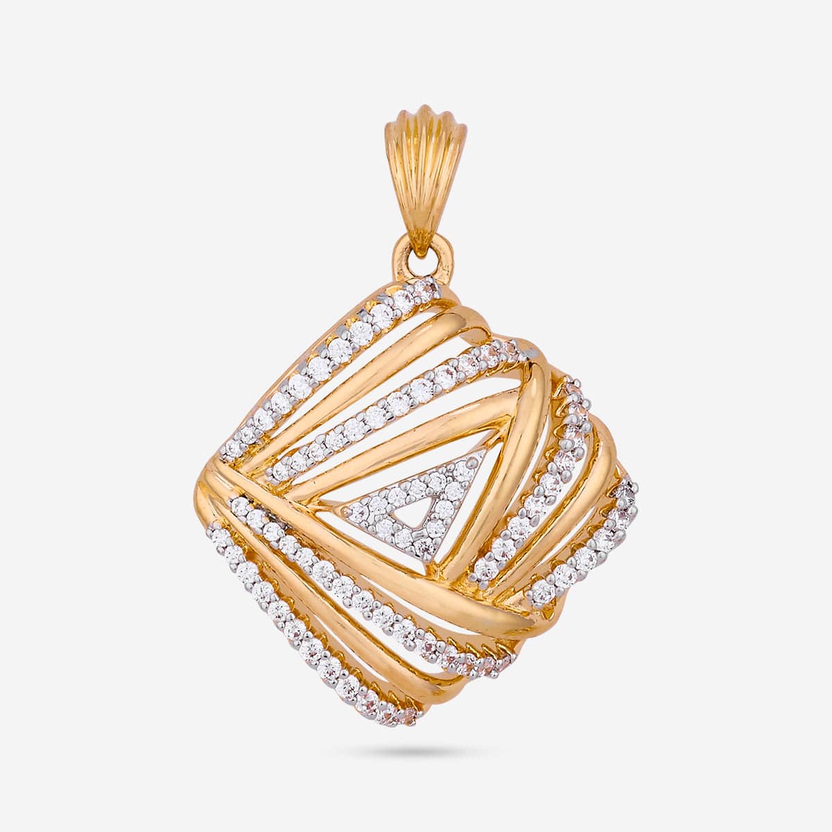 Zircon Pendant Set Zircon Pendant Earring 187705