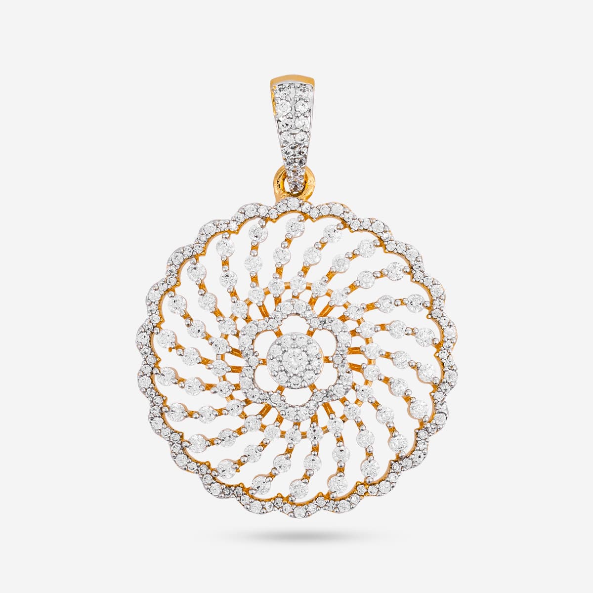 Zircon Pendant Set Zircon Pendant Earring 188889