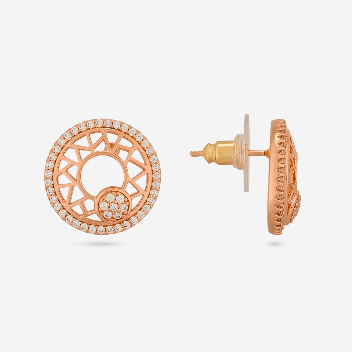 Zircon Pendant Set Zircon Pendant Earring 191782