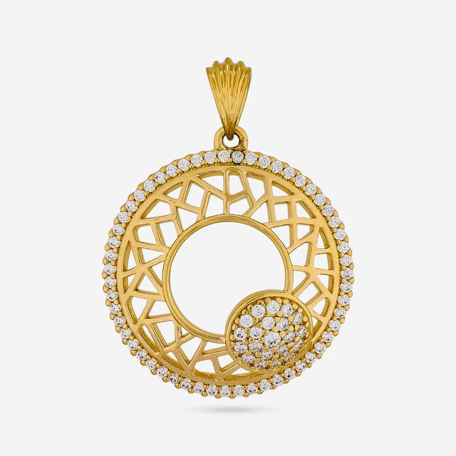 Zircon Pendant Set Zircon Pendant Earring 191782