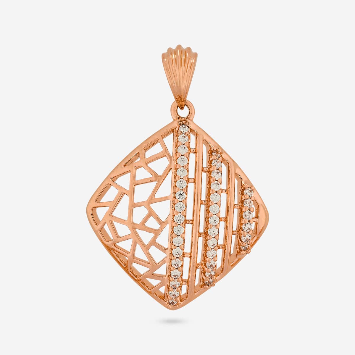 Zircon Pendant Set Zircon Pendant Earring 191783