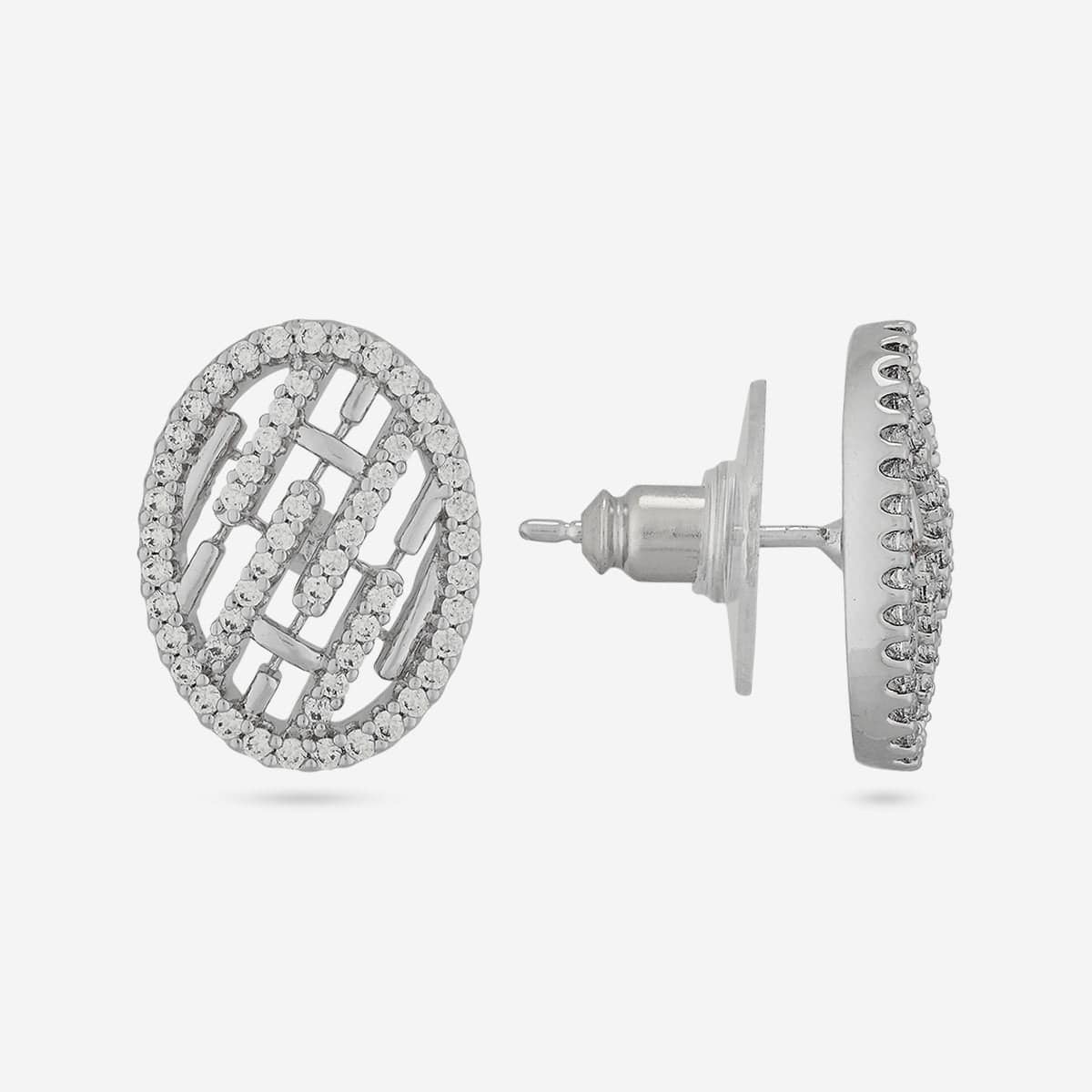 Zircon Pendant Set Zircon Pendant Earring 191784