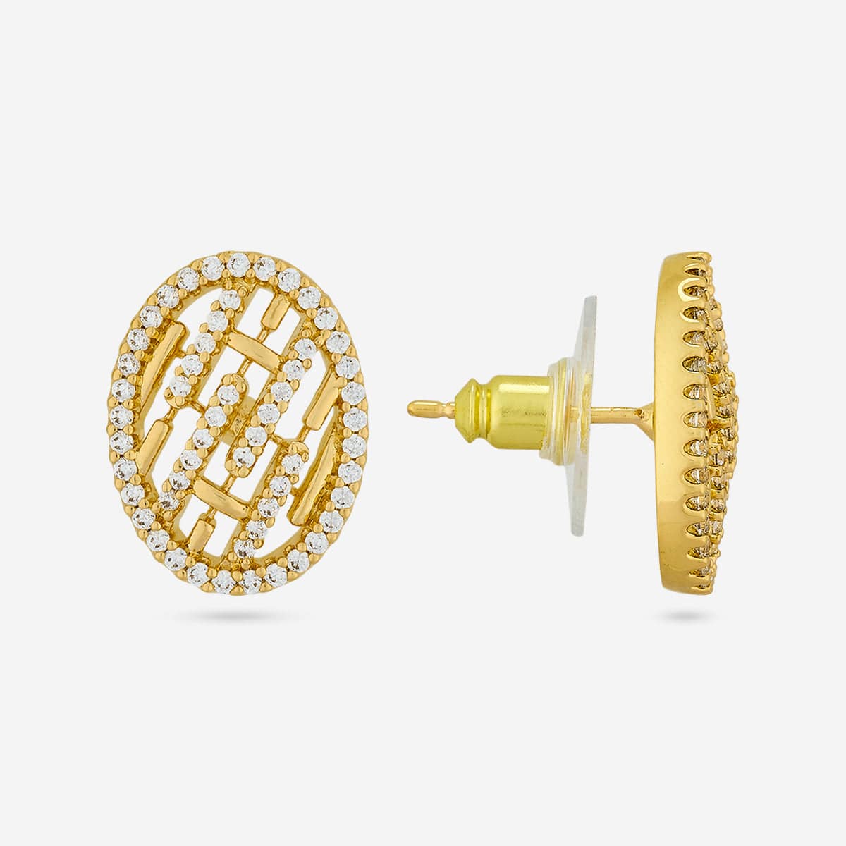 Zircon Pendant Set Zircon Pendant Earring 191784