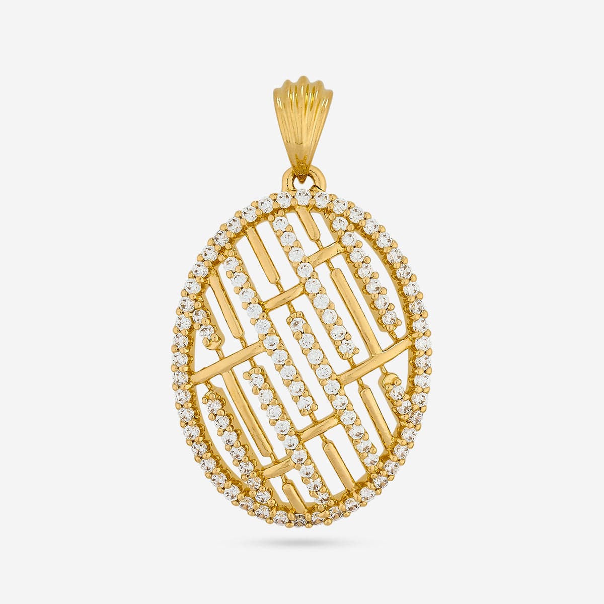 Zircon Pendant Set Zircon Pendant Earring 191784