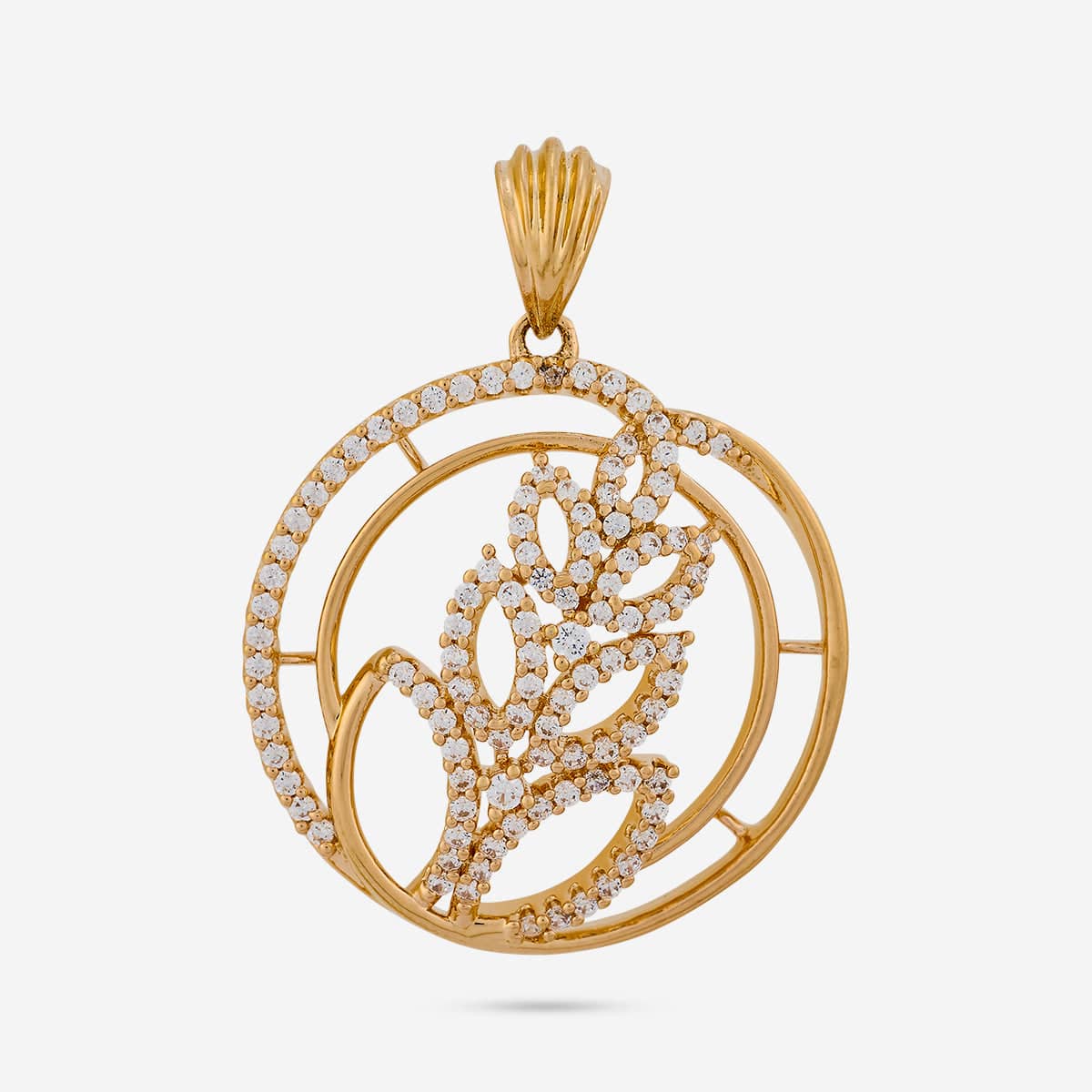 Zircon Pendant Set Zircon Pendant Earring 196781