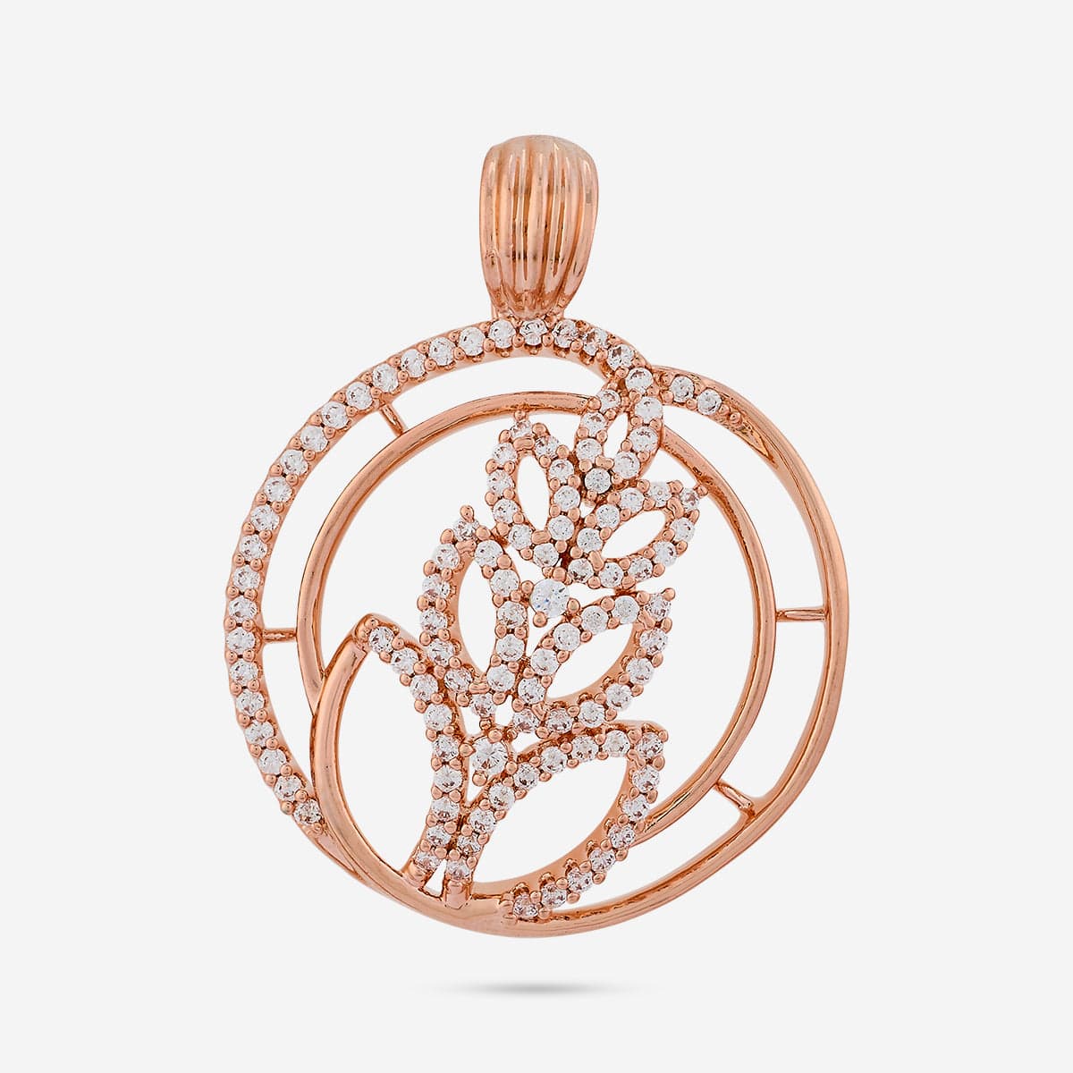 Zircon Pendant Set Zircon Pendant Earring 196781