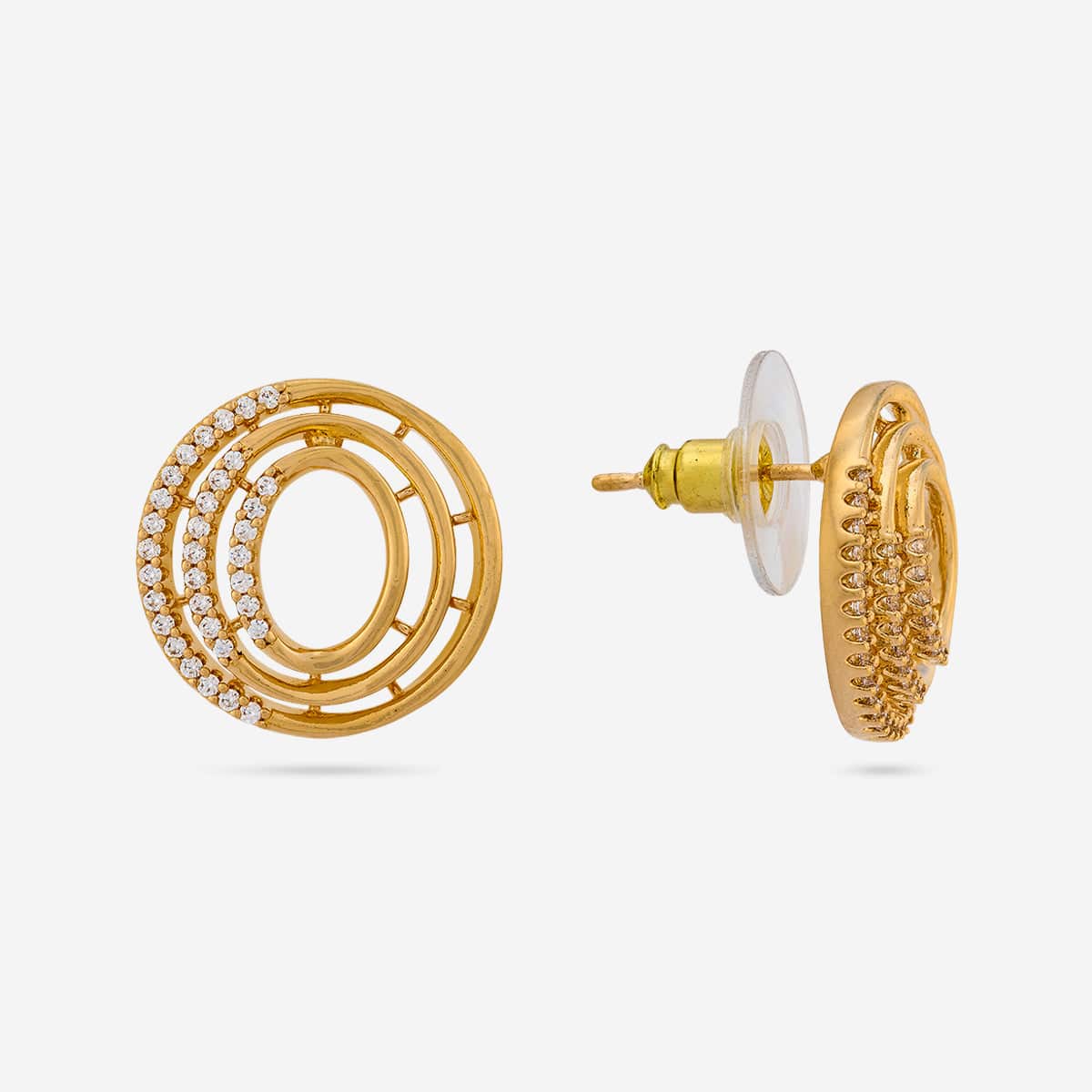 Zircon Pendant Set Zircon Pendant Earring 196782