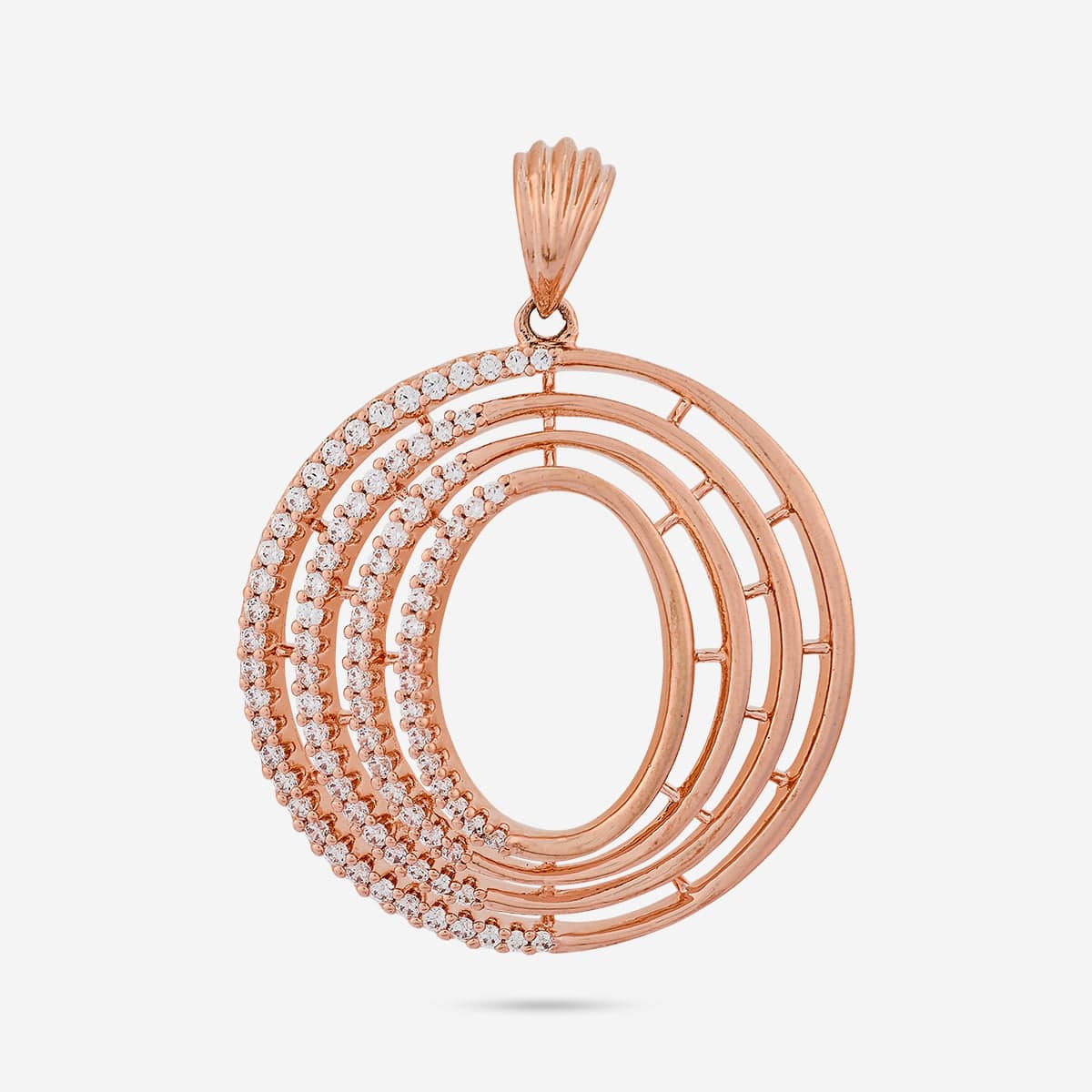 Zircon Pendant Set Zircon Pendant Earring 196782