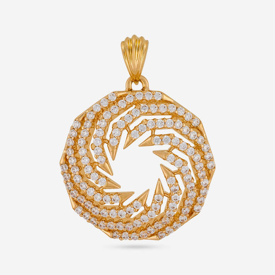 Zircon Pendant Set Zircon Pendant Earring 196907