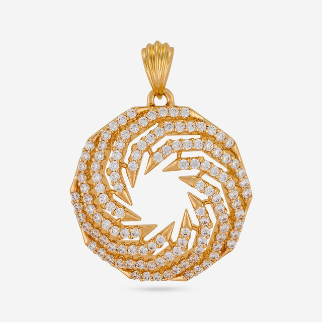 Zircon Pendant Set Zircon Pendant Earring 196907