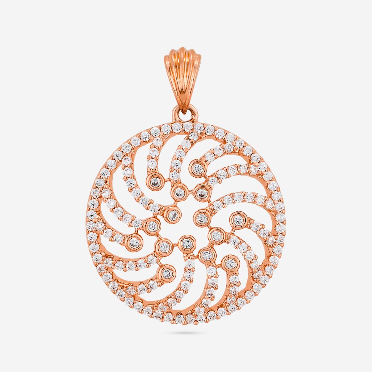 Zircon Pendant Set Zircon Pendant Earring 196908