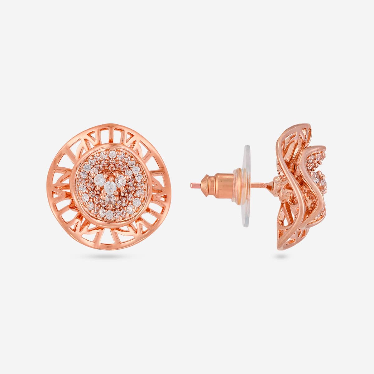 Zircon Pendant Set Zircon Pendant Earring 197206