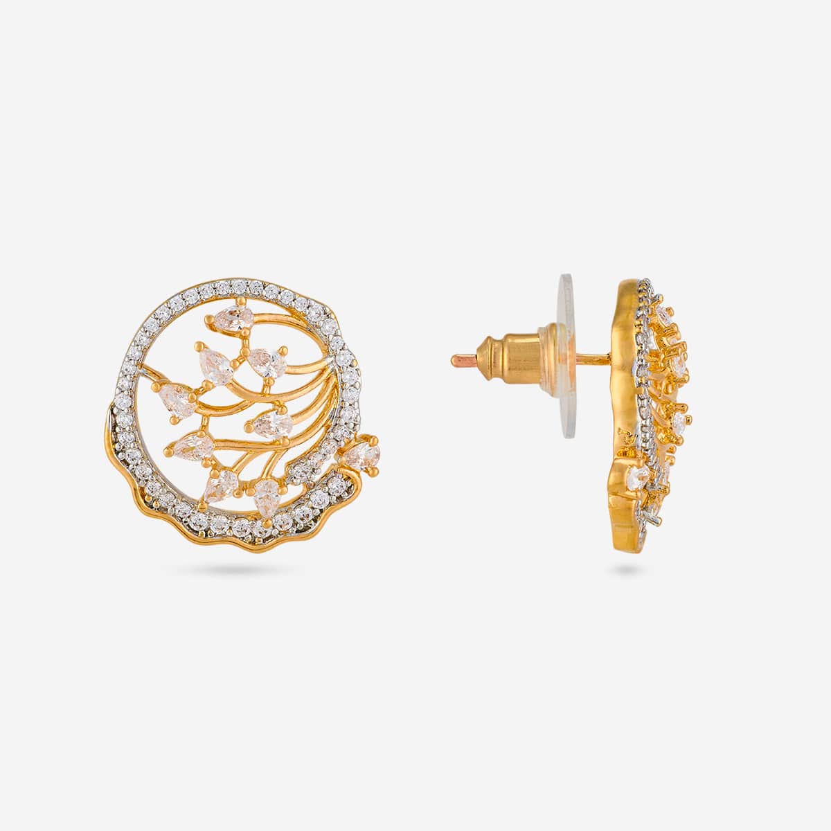 Zircon Pendant Set Zircon Pendant Earring 197207