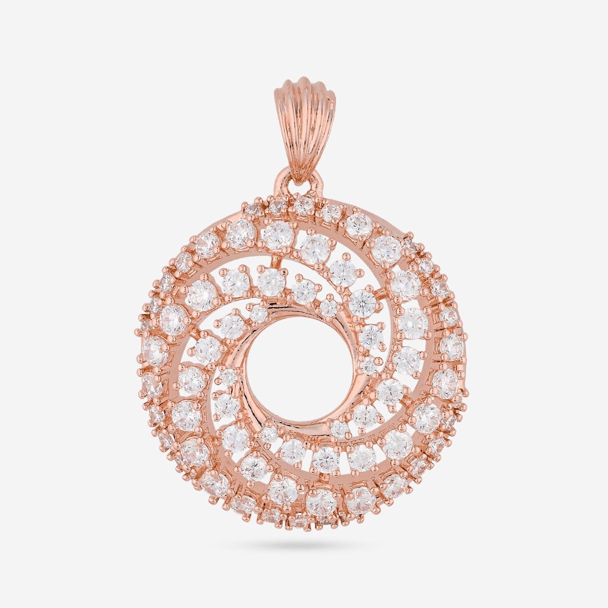 Zircon Pendant Set Zircon Pendant Earring 197208