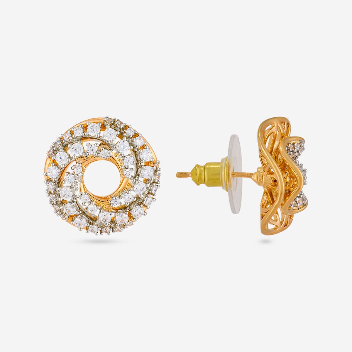 Zircon Pendant Set Zircon Pendant Earring 197208