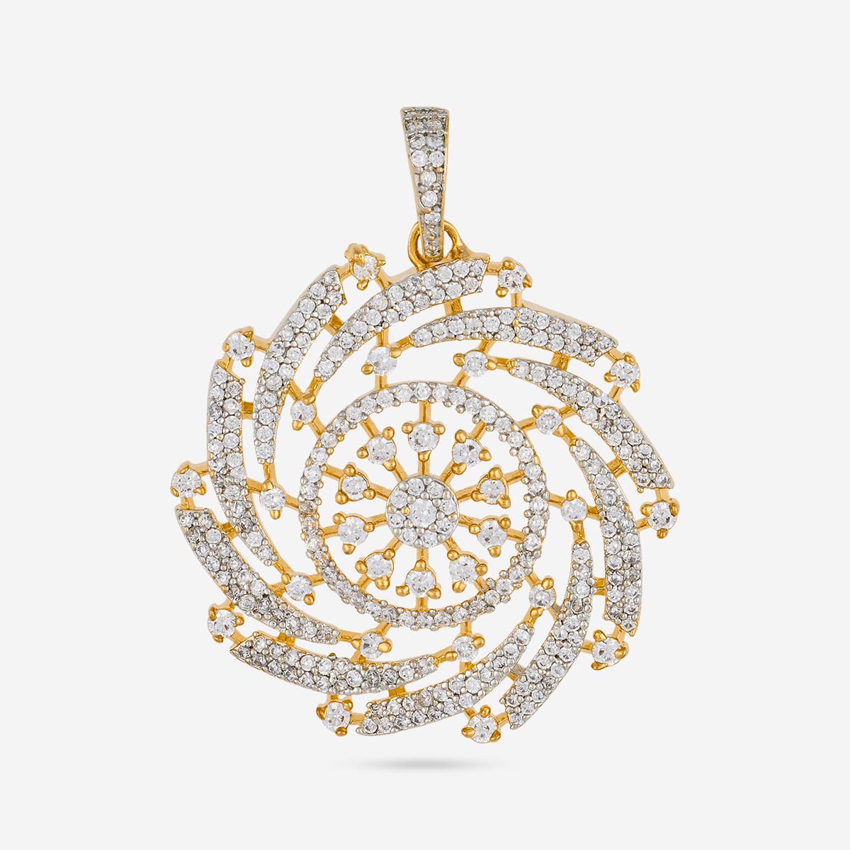 Zircon Pendant Set Zircon Pendant Earring 197292