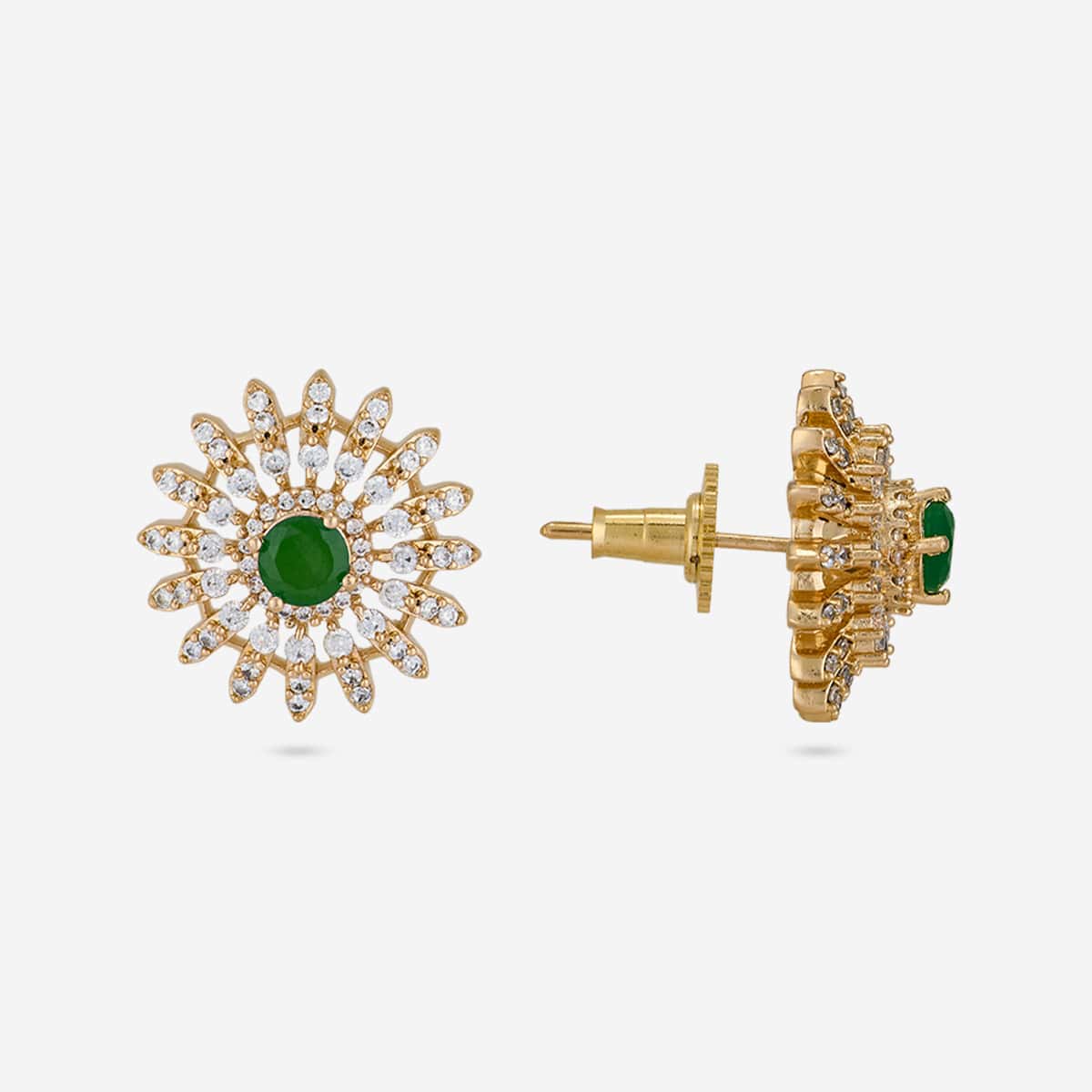 Zircon Pendant Set Zircon Pendant Earring 197433