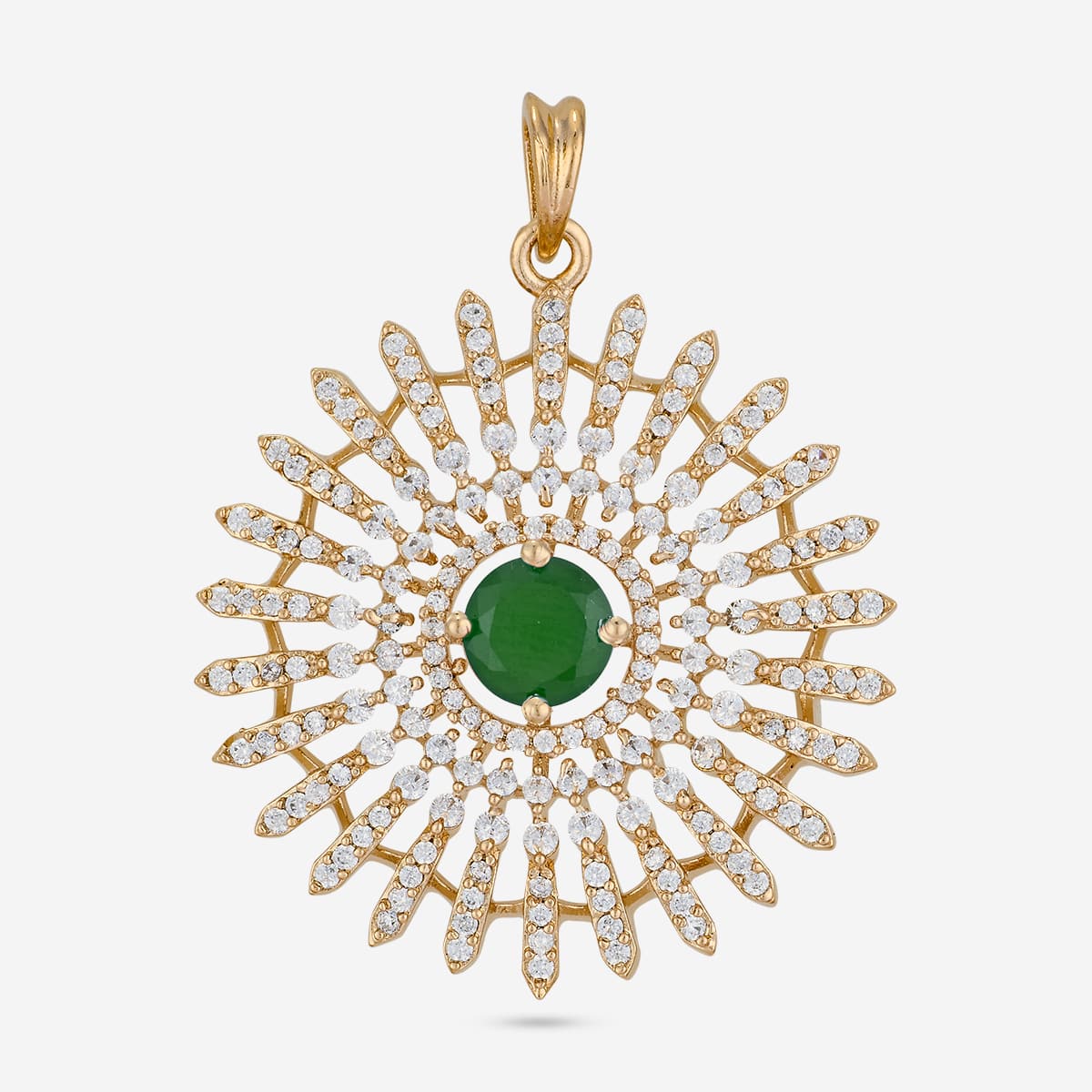Zircon Pendant Set Zircon Pendant Earring 197433