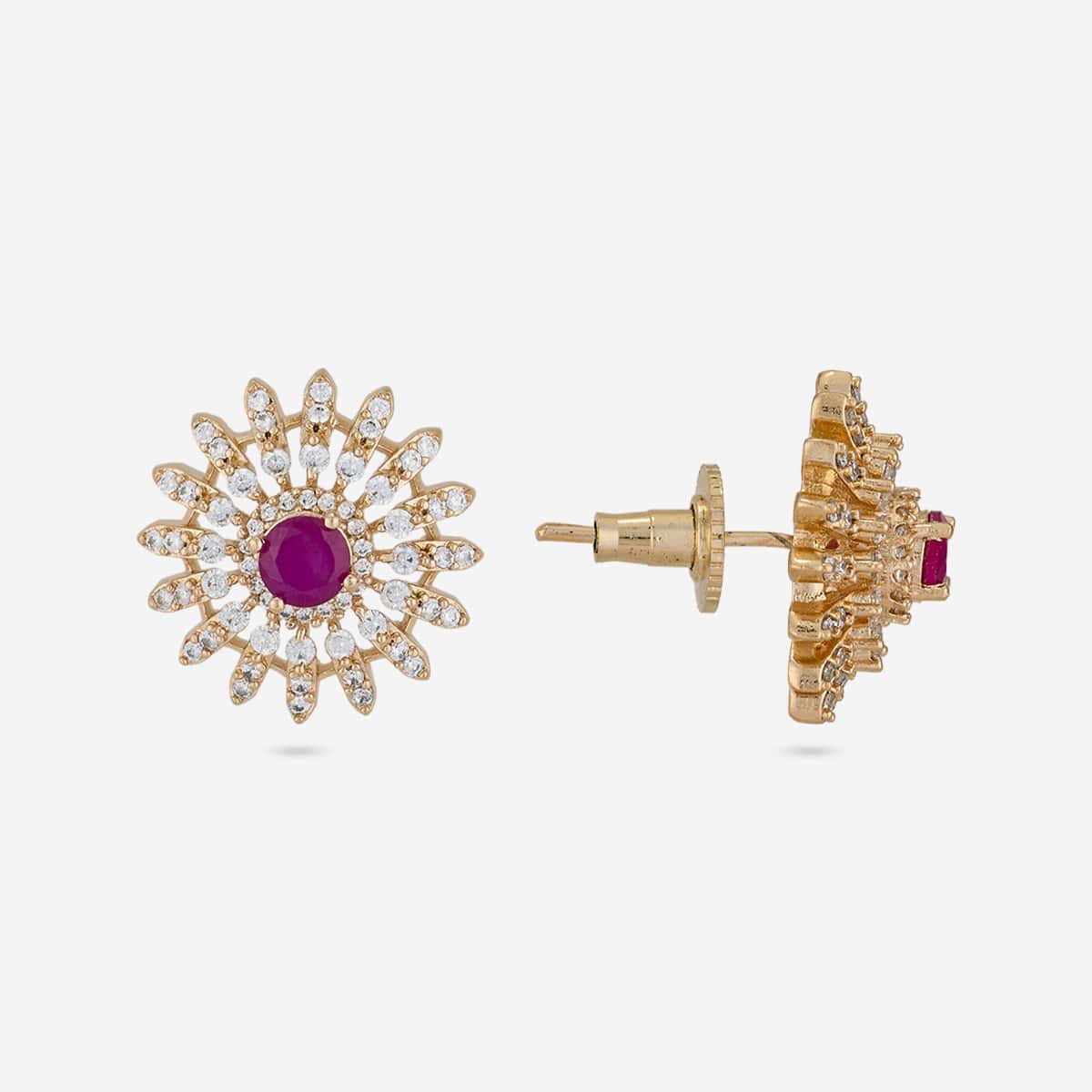 Zircon Pendant Set Zircon Pendant Earring 197433
