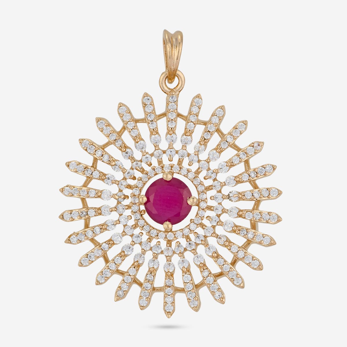 Zircon Pendant Set Zircon Pendant Earring 197433
