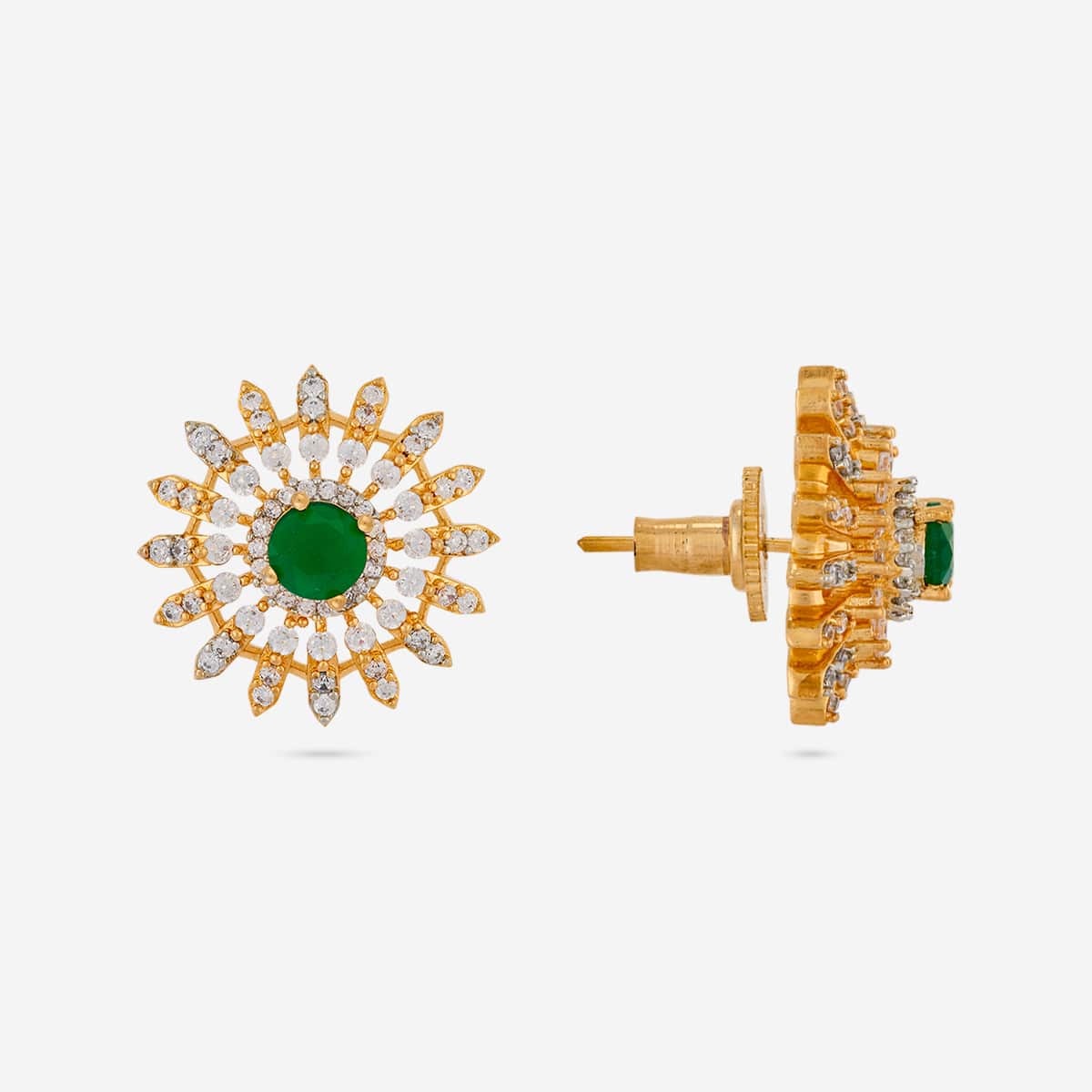 Zircon Pendant Set Zircon Pendant Earring 197433