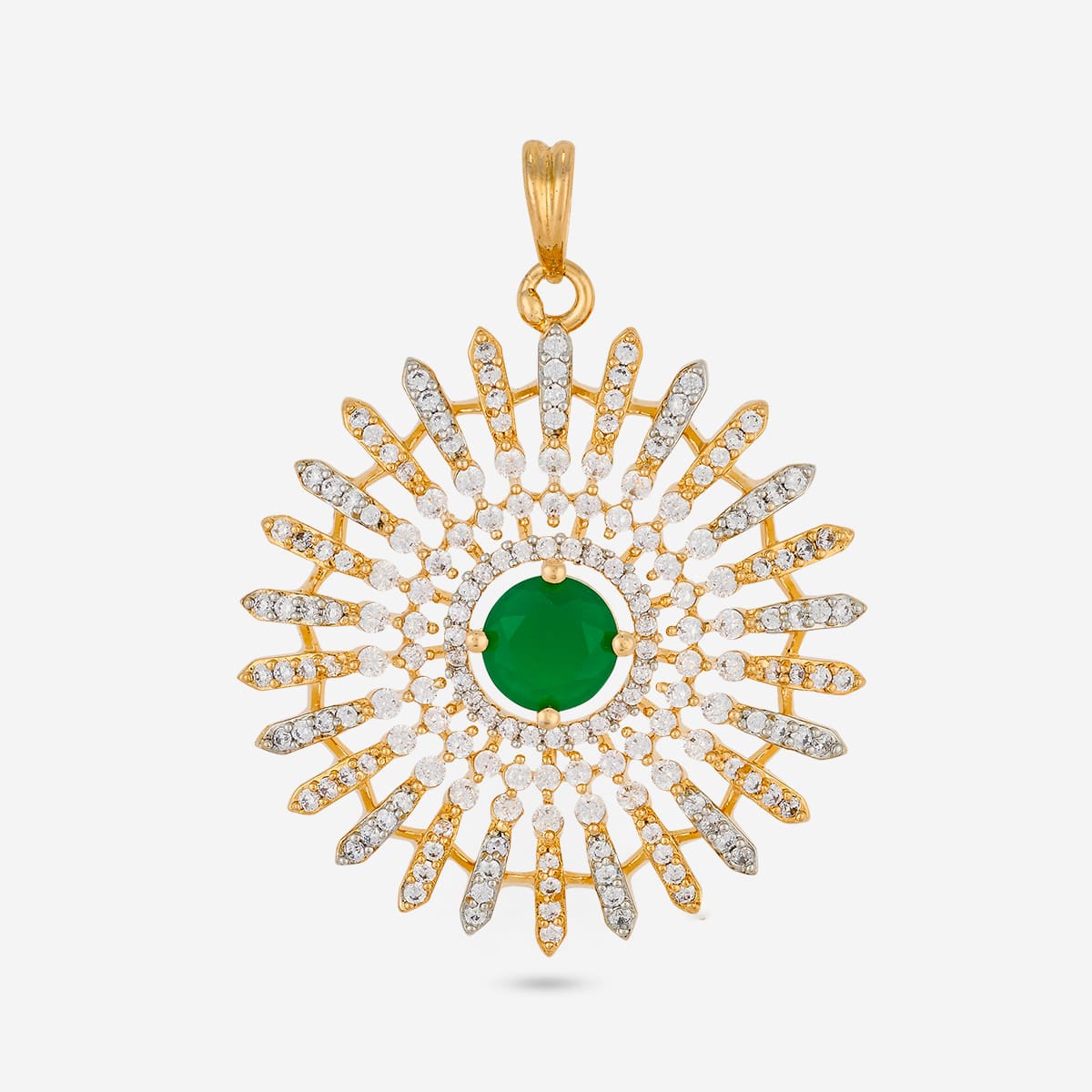 Zircon Pendant Set Zircon Pendant Earring 197433