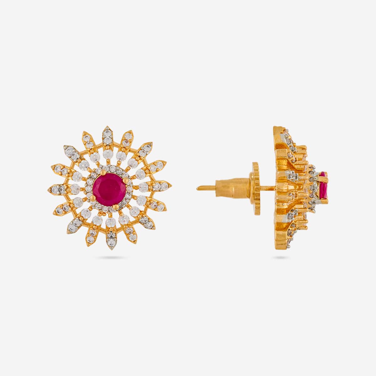 Zircon Pendant Set Zircon Pendant Earring 197433