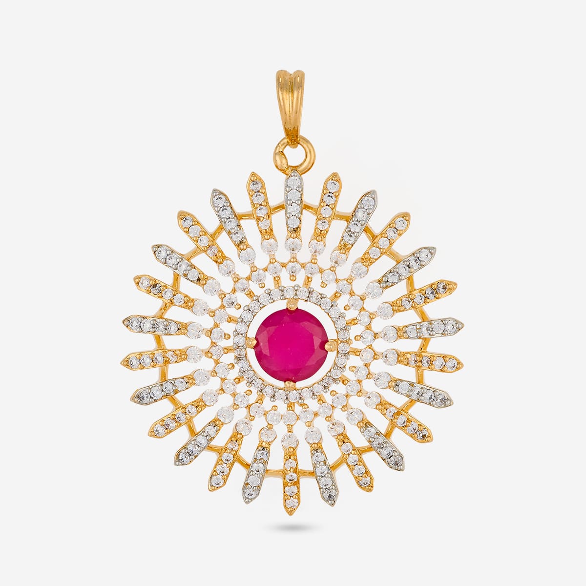 Zircon Pendant Set Zircon Pendant Earring 197433