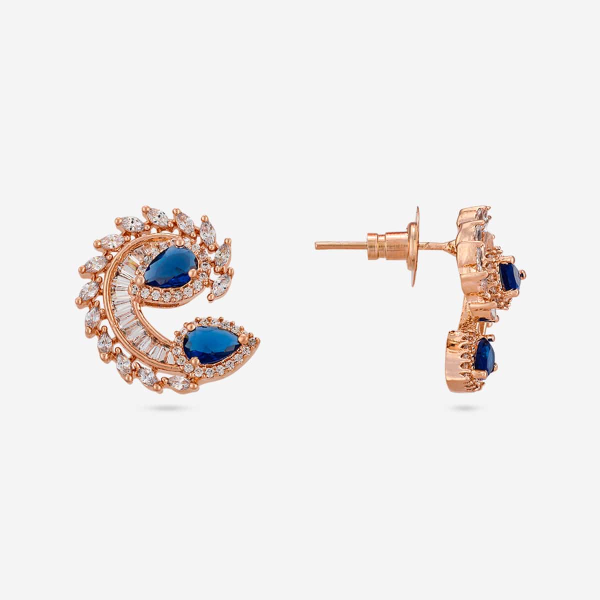 Zircon Pendant Set Zircon Pendant Earring 197805
