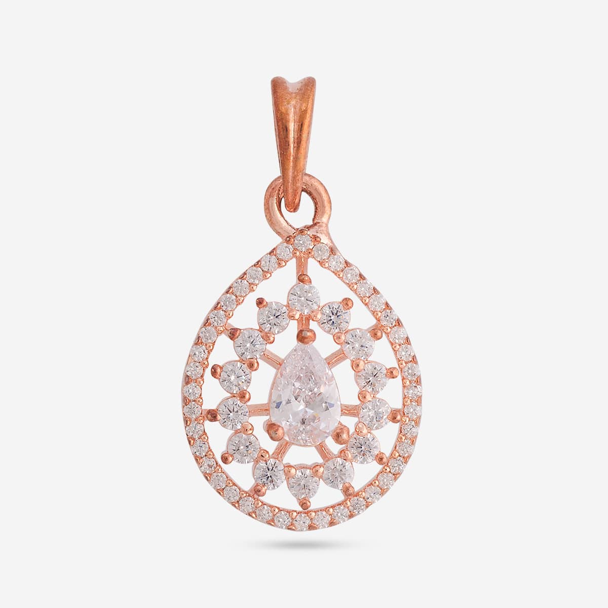 Zircon Pendant Set Zircon Pendant Earring 198837