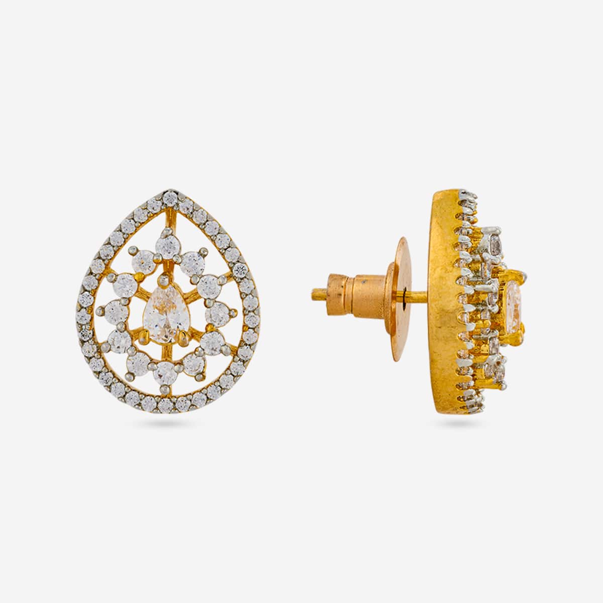 Zircon Pendant Set Zircon Pendant Earring 198837