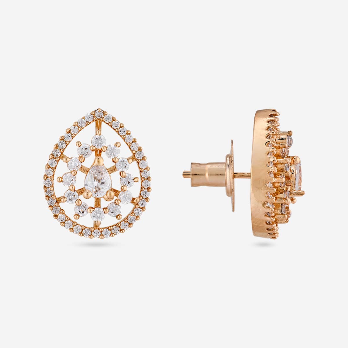 Zircon Pendant Set Zircon Pendant Earring 198837