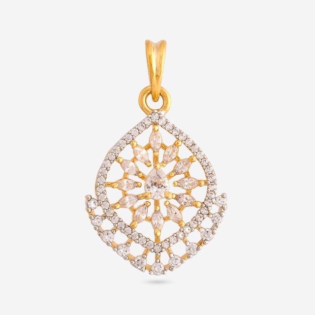 Zircon Pendant Set Zircon Pendant Earring 198838
